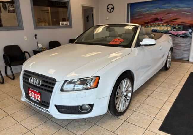 2012 Audi A5 Premium Plus Convertible Used