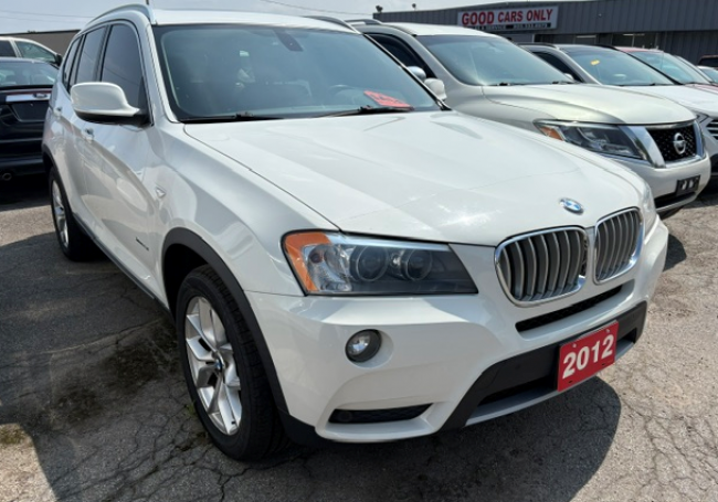 2012 BMW X3 Xdrive Used