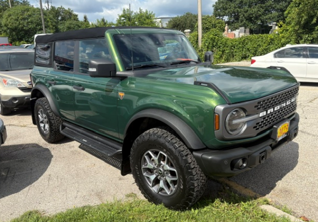 2023 Ford Bronco 4 Door Advanced 4X4 Badlands Soft Top Used